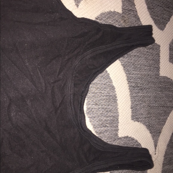 Plain Black Tank Top - Picture 1 of 2